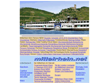 Tablet Screenshot of mittelrhein.net