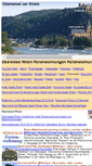 Mobile Screenshot of oberwesel.mittelrhein.net